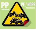 Pegatina 4x4